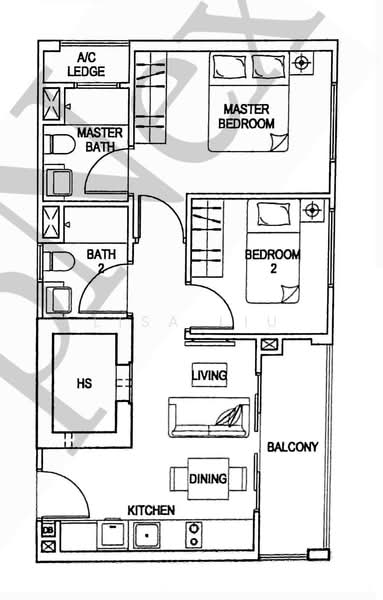 Le Regal, 340 Geylang Road, 2 Bedrooms, 570 sqft, Apartment For Sale, by Lisa Liu, 500210834 - PropertyGuru.com.sg