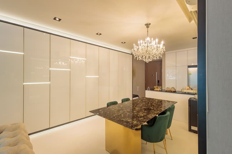 Parc Olympia, 64 Flora Drive, 4 Bedrooms, 1,733 sqft, Condominium For Sale, by Rayden Tan, 500210866 - Dining Room - PropertyGuru.com.sg