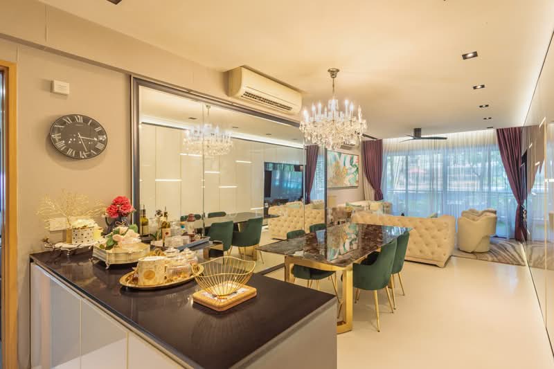 Parc Olympia, 64 Flora Drive, 4 Bedrooms, 1,733 sqft, Condominium For Sale, by Rayden Tan, 500210866 - Living Room - PropertyGuru.com.sg