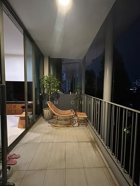 The Tembusu, 107 Tampines Road, 3 Bedrooms, 1,044 sqft, Condominium For Rent, by Sam Chin, 500210870 - Balcony - PropertyGuru.com.sg