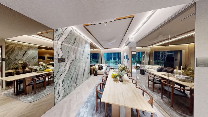 Springleaf Residence, 811 Upper Thomson Road, 3 Bedrooms, 1,259 sqft, Condominium For Sale, by Bobby Sng, 500210871 - Living Room - PropertyGuru.com.sg