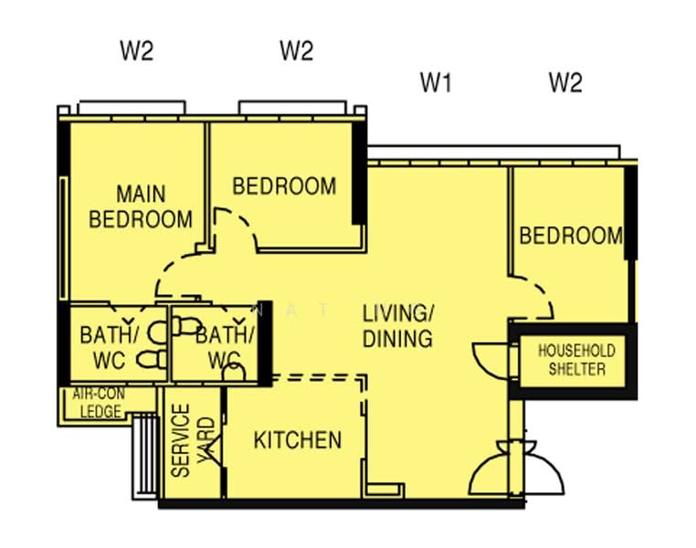409D Northshore Drive, 409D Northshore Drive, 3 Bedrooms, 1,011 sqft, HDB Flat For Sale, by Nat Ng, 500210885 - PropertyGuru.com.sg