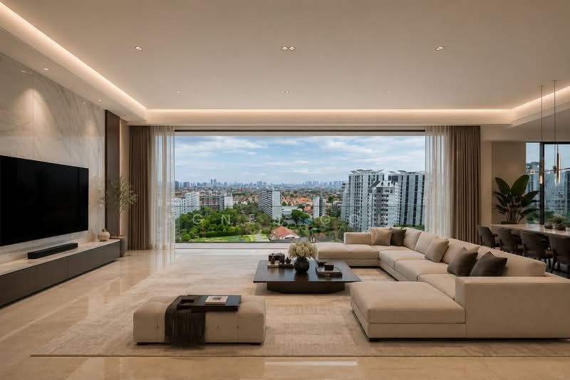 Freehold D15 1KM to Top Primary Schools! Private Lift!, Dunman Road, Haig Road, 5 Bedrooms, 2,000 sqft, Condominium For Sale, by Agnes Goh, 500210887 - Living Room - PropertyGuru.com.sg
