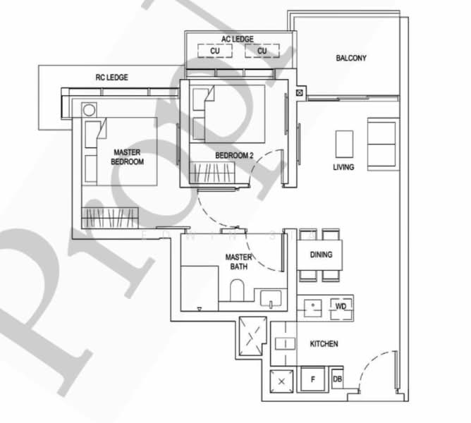 One Bernam, 1 Bernam Street, 2 Bedrooms, 700 sqft, Condominium For Rent, by Edwin Sia, 500210937 - PropertyGuru.com.sg