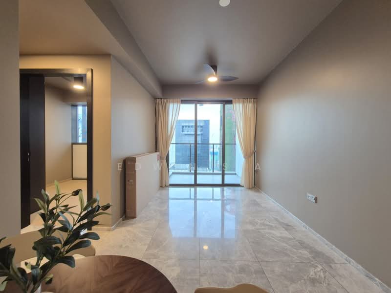 One Bernam, 1 Bernam Street, 2 Bedrooms, 700 sqft, Condominium For Rent, by Edwin Sia, 500210937 - Living Room - PropertyGuru.com.sg