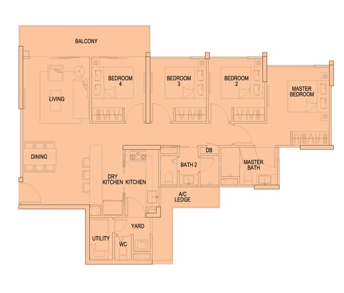 FLO Residence, 1 Punggol Field Walk, 4 Bedrooms, 1,227 sqft, Condominium For Sale, by Melina Yap, 500210984 - PropertyGuru.com.sg