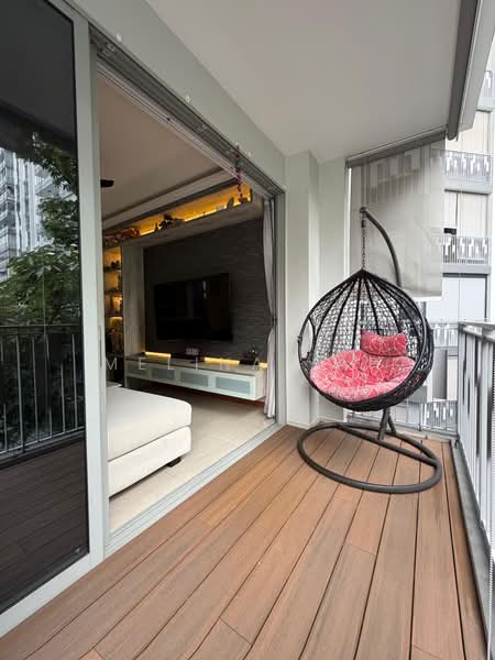 FLO Residence, 1 Punggol Field Walk, 4 Bedrooms, 1,227 sqft, Condominium For Sale, by Melina Yap, 500210984 - Balcony - PropertyGuru.com.sg