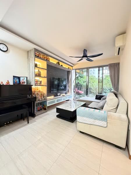 FLO Residence, 1 Punggol Field Walk, 4 Bedrooms, 1,227 sqft, Condominium For Sale, by Melina Yap, 500210984 - Living Room - PropertyGuru.com.sg
