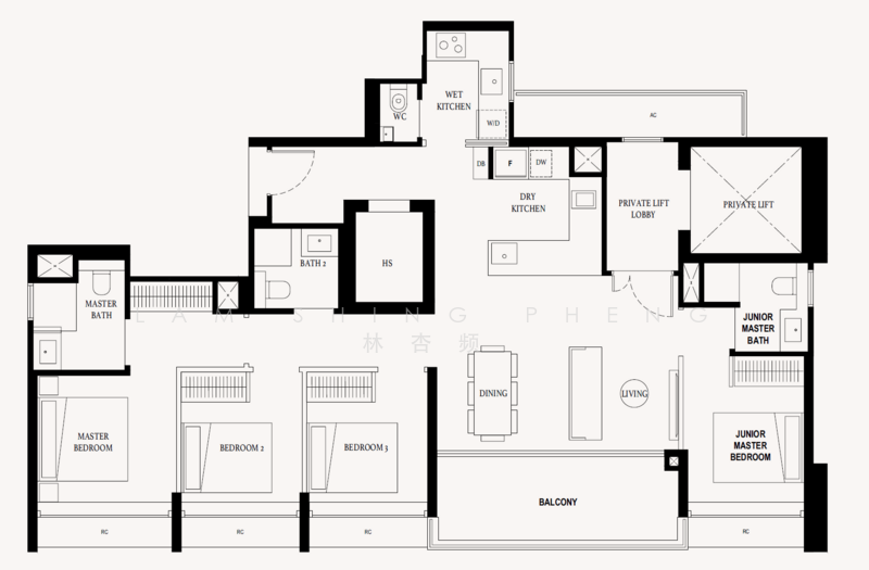D15 RARE FREEHOLD NEW DEVELOPMENT, 3 MINS TO MRT, , 4 Bedrooms, 1,389 sqft, Condominium For Sale, by Lam Shing Pheng 林杏频, 500211001 - PropertyGuru.com.sg