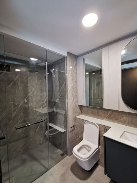 Clavon, 4 Clementi Avenue 1, 3 Bedrooms, 958 sqft, Condominium For Rent, by Kee Carrine, 500211055 - Bathroom - PropertyGuru.com.sg