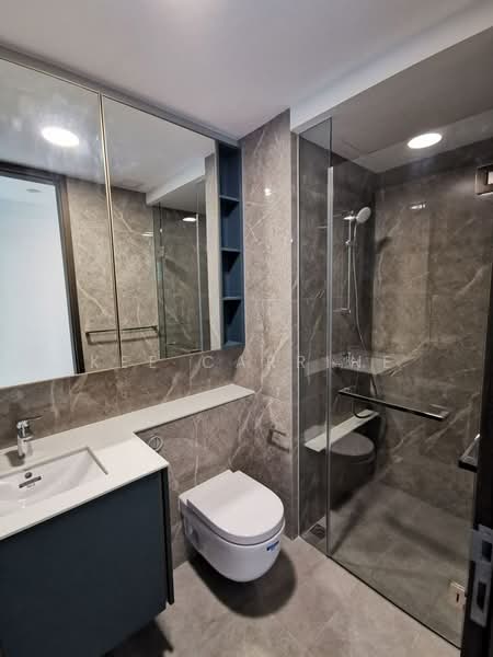 Clavon, 4 Clementi Avenue 1, 3 Bedrooms, 958 sqft, Condominium For Rent, by Kee Carrine, 500211055 - Bathroom - PropertyGuru.com.sg