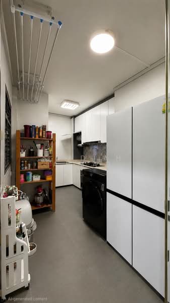 575 Woodlands Glen, 575 Woodlands Drive 16, 3 Bedrooms, 893 sqft, HDB Flat For Sale, by Saadiah Ahmad, 500211084 - Kitchen - PropertyGuru.com.sg