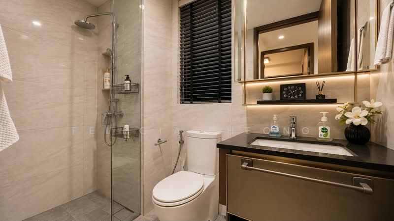 Normanton Park, 59 Normanton Park, 3 Bedrooms, 1,066 sqft, Condominium For Sale, by Felecia Cheong, 500211087 - Bathroom - PropertyGuru.com.sg