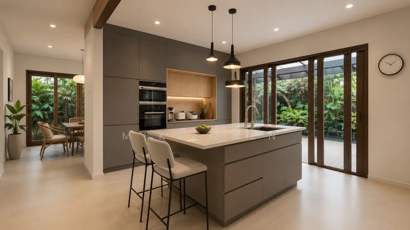 Neram Road Detached House, Neram, 8 Bedrooms, 8,000 sqft, Detached House For Sale, by Mike Chen, 500211110 - Kitchen - PropertyGuru.com.sg