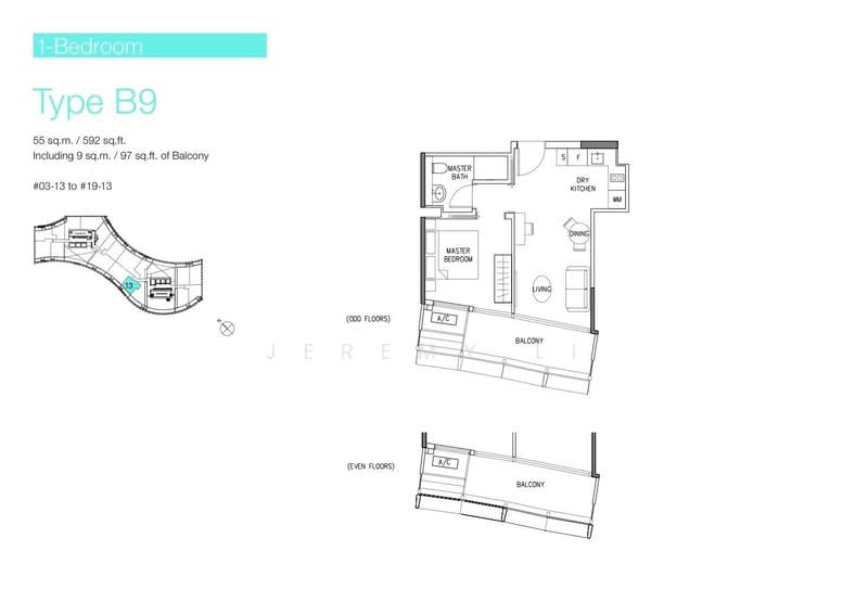 DUO Residences, 1 Fraser Street, 1 Bedroom, 592 sqft, Apartment For Rent, by Jeremy Li, 500211116 - PropertyGuru.com.sg