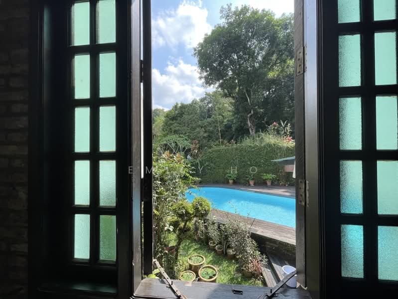 RARE!! ELEVATED LUSH GREENERY FACING!, Bukit Timah Vicinity, 6 Bedrooms, 5,000 sqft, Bungalow House For Sale, by Emily Ho, 500211126 - Garden - PropertyGuru.com.sg