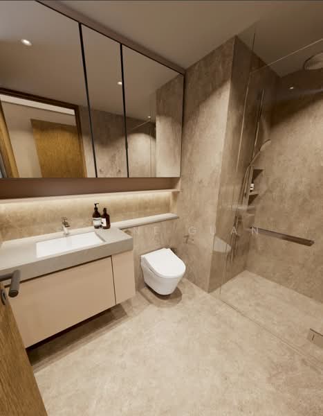 Amber House, 30 Amber Gardens, 3 Bedrooms, 980 sqft, Apartment For Sale, by Shaine Guan, 500211160 - Bathroom - PropertyGuru.com.sg