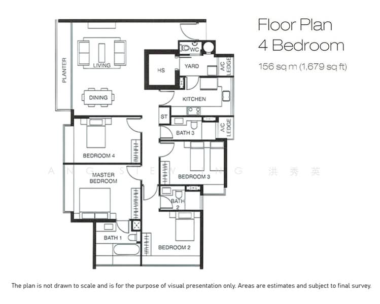 Riveredge, 21 Sampan Place, 4 Bedrooms, 1,679 sqft, Condominium For Sale, by Ang Siew Ing 洪秀英, 500211195 - PropertyGuru.com.sg