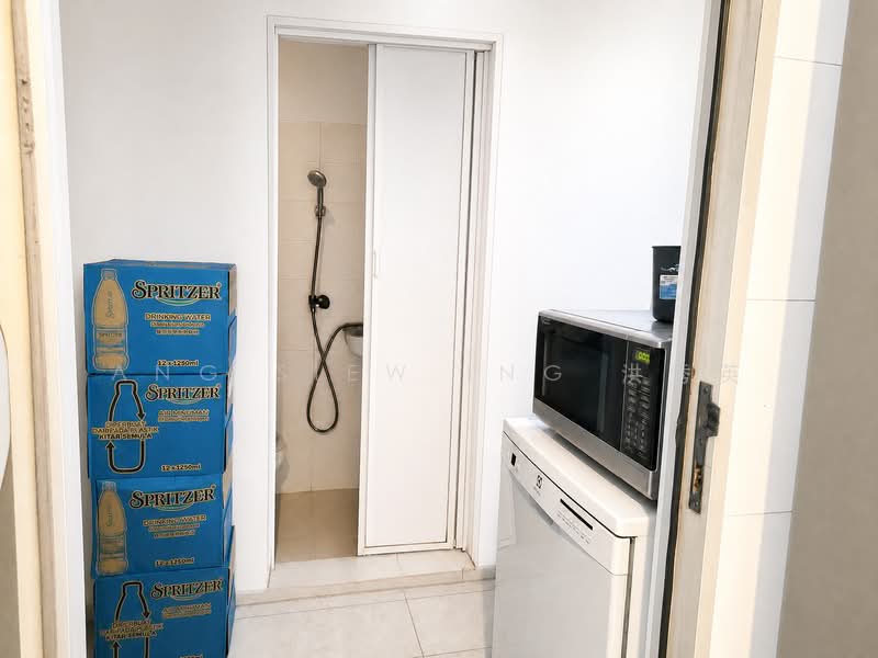 Riveredge, 21 Sampan Place, 4 Bedrooms, 1,679 sqft, Condominium For Sale, by Ang Siew Ing 洪秀英, 500211195 - Yard & Bathroom - PropertyGuru.com.sg