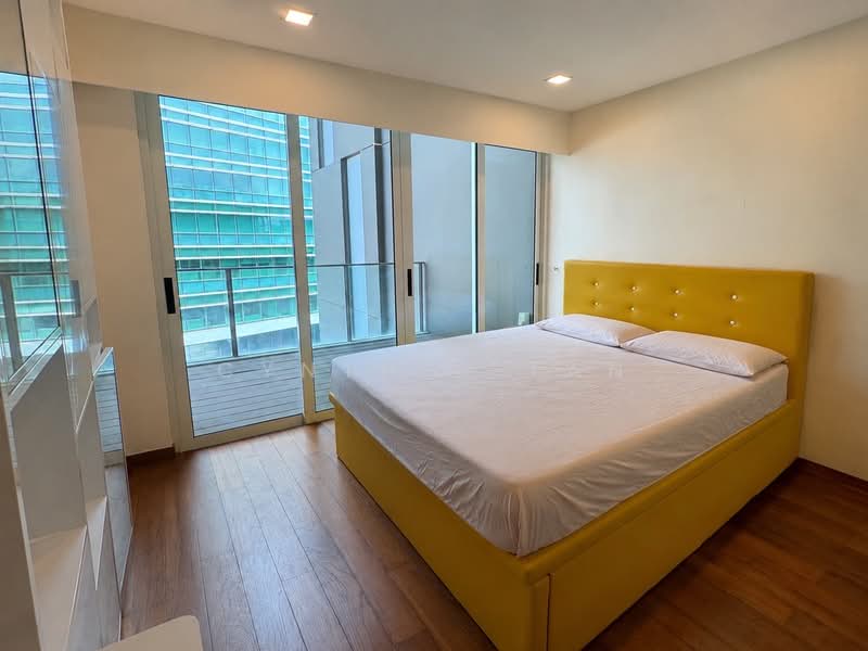 Suites at Orchard, 38 Handy Road, 3 Bedrooms, 1,572 sqft, Condominium For Sale, by Cynthia Tan, 500211200 - Master Bedroom with Balcony - PropertyGuru.com.sg