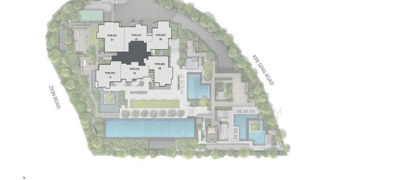 Promenade Peak, 1 Zion Road, 3 Bedrooms, 1,033 sqft, Condominium For Sale, by Dennis Lim, 500211216 - PropertyGuru.com.sg