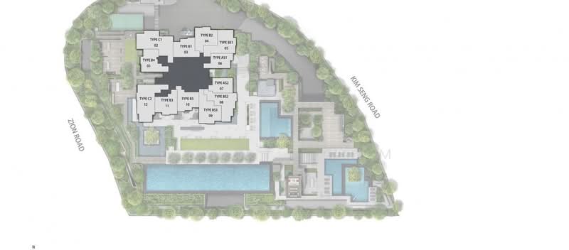Promenade Peak, 1 Zion Road, 3 Bedrooms, 1,033 sqft, Condominium For Sale, by Dennis Lim, 500211216 - PropertyGuru.com.sg