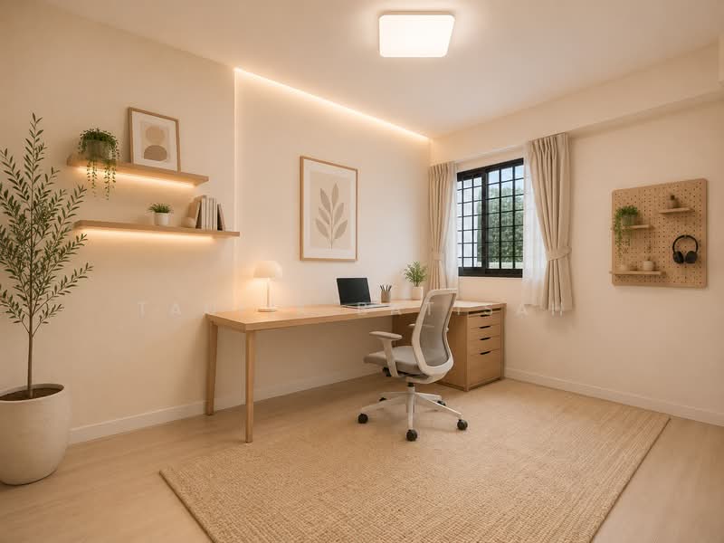 182 Ang Mo Kio Avenue 5, 182 Ang Mo Kio Avenue 5, 3 Bedrooms, 1,001 sqft, HDB Flat For Sale, by Taufik Batisah, 500211246 - 1st Common Room ID Ilustration - PropertyGuru.com.sg