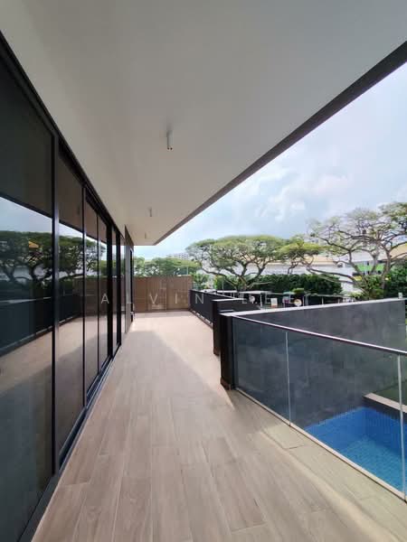 ๐Jia Landed ๐ A Modern Architectural Masterpiece. Contemporary Luxury, , 5 Bedrooms, 6,900 sqft, Corner Terrace For Sale, by Alvin Lee, 500211335 - Balcony - PropertyGuru.com.sg