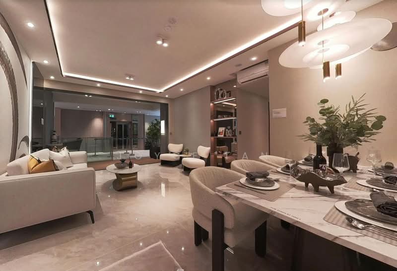 Chuan Park, 240 Lorong Chuan, 3 Bedrooms, 1,206 sqft, Condominium For Sale, by Joyce Tan, 500211347 - Living Room - PropertyGuru.com.sg
