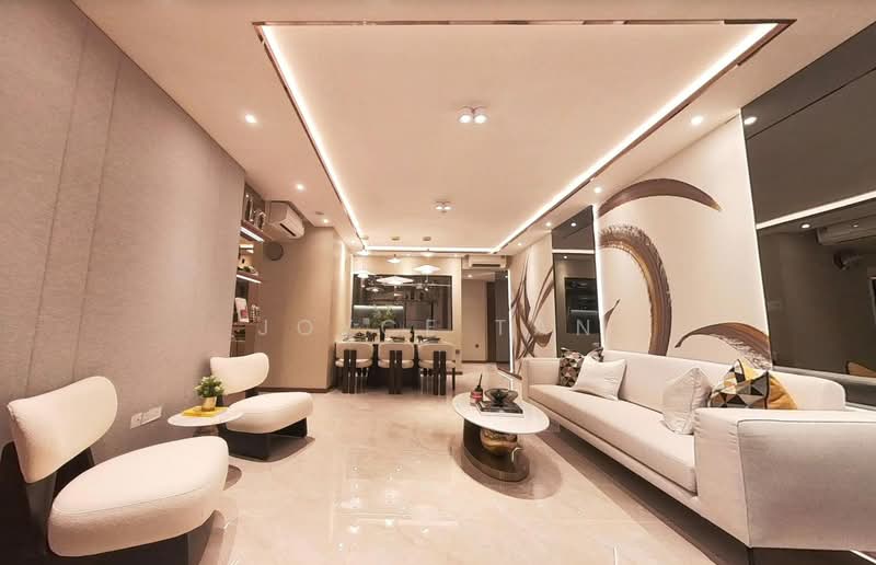 Chuan Park, 240 Lorong Chuan, 3 Bedrooms, 1,206 sqft, Condominium For Sale, by Joyce Tan, 500211347 - Living Room - PropertyGuru.com.sg