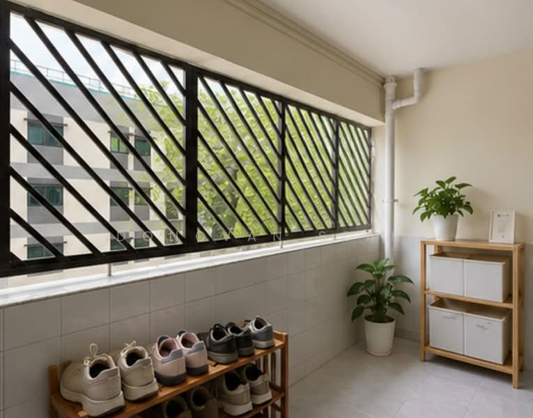 832 Yishun Street 81, 832 Yishun Street 81, 3 Bedrooms, 1,313 sqft, HDB Flat For Sale, by Donovan Seah, 500211352 - Balcony - PropertyGuru.com.sg