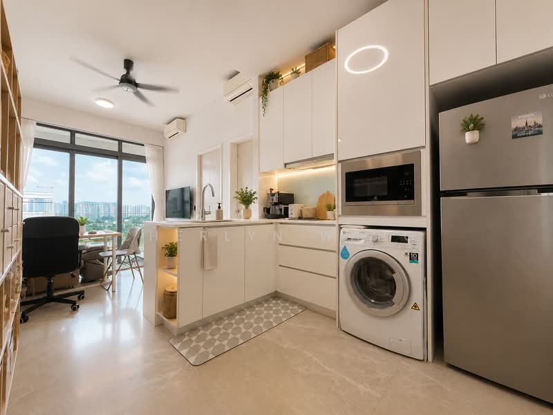 Kingsford Hillview Peak, 103 Hillview Rise, 1 Bedroom, 517 sqft, Condominium For Sale, by Cherlyn Wang, 500211362 - Kitchen - PropertyGuru.com.sg