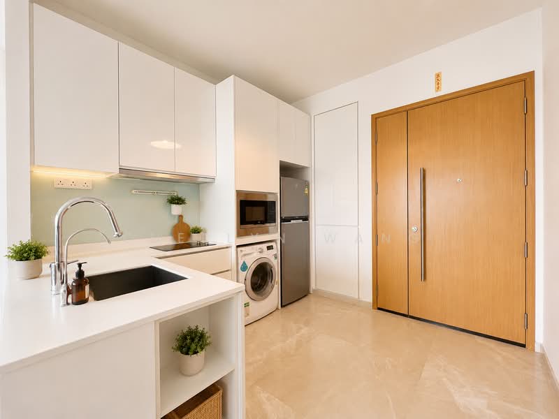 Kingsford Hillview Peak, 103 Hillview Rise, 1 Bedroom, 517 sqft, Condominium For Sale, by Cherlyn Wang, 500211362 - Kitchen - PropertyGuru.com.sg