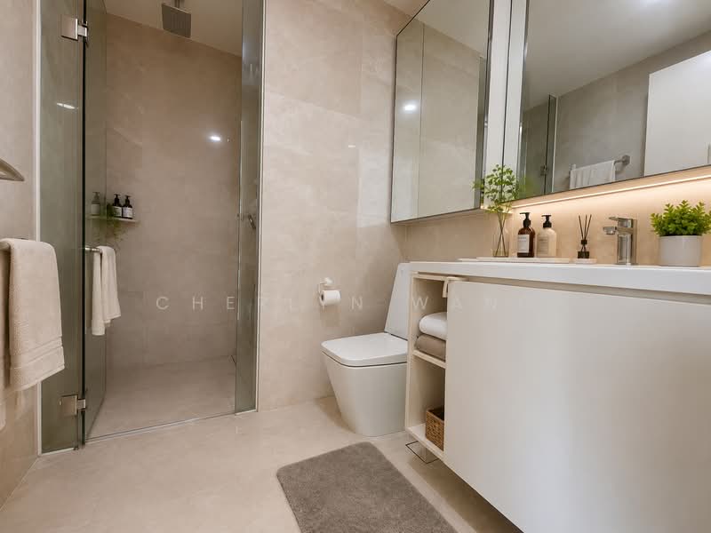 Kingsford Hillview Peak, 103 Hillview Rise, 1 Bedroom, 517 sqft, Condominium For Sale, by Cherlyn Wang, 500211362 - Bathroom - PropertyGuru.com.sg