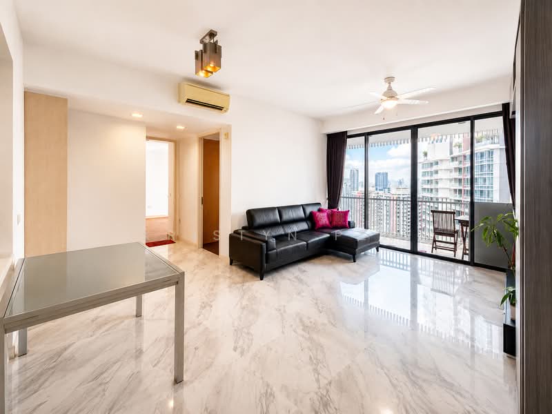 The Arte, 21 Jalan Raja Udang, 2 Bedrooms, 1,055 sqft, Condominium For Sale, by Kristyn Peh, 500211416 - Living Room - PropertyGuru.com.sg