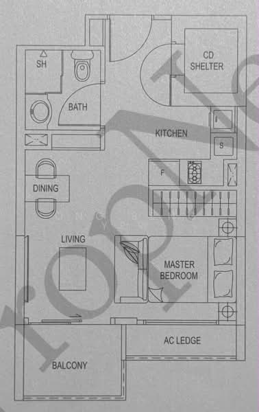 Glasgow Residences, 23 Glasgow Road, 1 Bedroom, 420 sqft, Condominium For Sale, by Ong Beng Yew, 500211424 - PropertyGuru.com.sg
