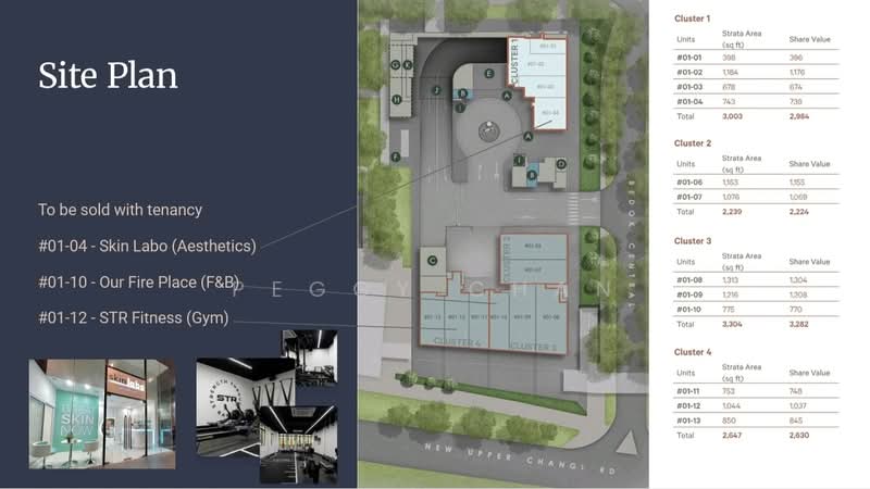 Sky Eden @ Bedok, 1 Bedok Central, 743 sqft, Food & Beverage For Sale, by Peggy Chan, 500211439 - Gym - CommercialGuru.com.sg