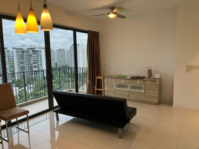 Boathouse Residences, 33 Upper Serangoon View, 3 Bedrooms, 893 sqft, Condominium For Rent, by Patrick See Kok Yew, 500211456 - Living Room - PropertyGuru.com.sg