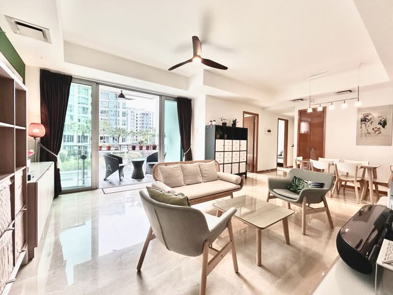 Caribbean at Keppel Bay, 16 Keppel Bay Drive, Harbourfront / Telok Blangah, 3 Bedrooms, 1,335 sqft, Condominium For Sale, by Jeanette Huang, 500211499 - Living Room - PropertyGuru.com.sg