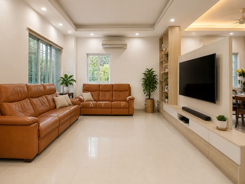 ❤️ Corner Terrace, Walk to NEX and MRT ❤️, , 5 Bedrooms, 2,450 sqft, Corner Terrace For Sale, by JAY PECK, 500211526 - Living Room - PropertyGuru.com.sg