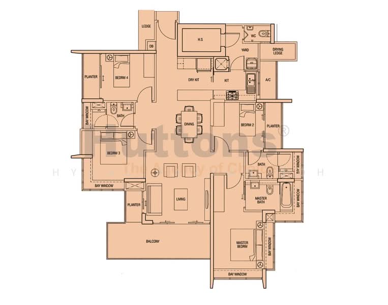 The Parc Condominium, 3 West Coast Walk, 4 Bedrooms, 1,518 sqft, Condominium For Rent, by Hyqal Rayyan Boh, 500211545 - PropertyGuru.com.sg