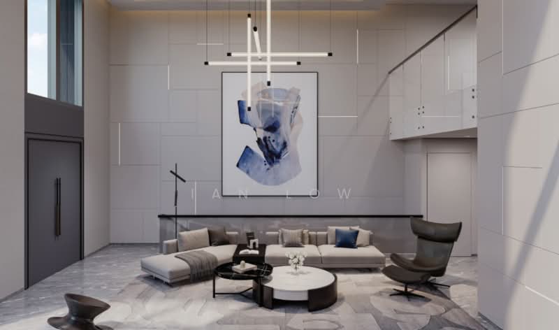 🌟Exclusive 4 Brand New Semi-D's | Attic Retreat + Basement Parking!🌟, Chancery, Dyson, 6 Bedrooms, 6,560 sqft, Semi-Detached House For Sale, by Ian Low, 500211546 - Living Room - PropertyGuru.com.sg