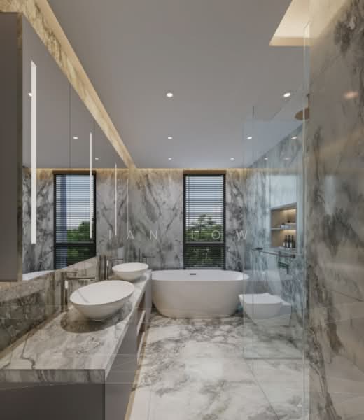 🌟Exclusive 4 Brand New Semi-D's | Attic Retreat + Basement Parking!🌟, Chancery, Dyson, 6 Bedrooms, 6,560 sqft, Semi-Detached House For Sale, by Ian Low, 500211546 - Bathroom - PropertyGuru.com.sg