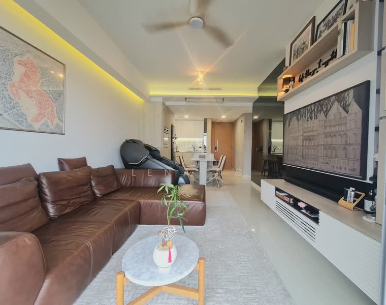 The Scala @ Lorong Chuan, 130 Serangoon Avenue 3, 2 Bedrooms, 850 sqft, Condominium For Sale, by Lena Ng, 500211579 - Living Room - PropertyGuru.com.sg