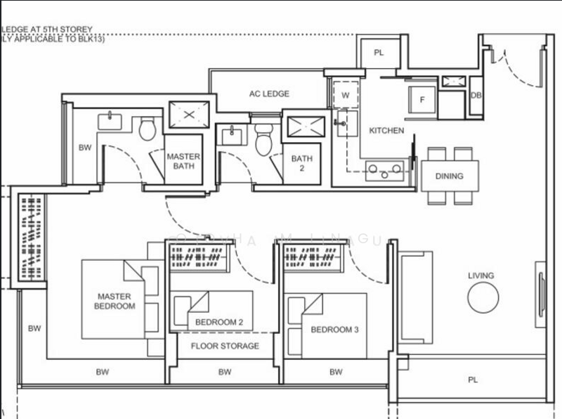 Coco Palms, 21 Pasir Ris Grove, 3 Bedrooms, 904 sqft, Condominium For Sale, by Ooh Ming, 500211586 - PropertyGuru.com.sg