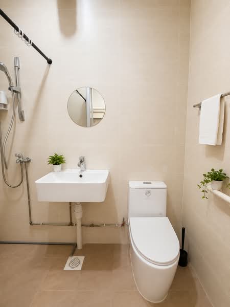 324 Yishun Central, 324 Yishun Central, 4 Bedrooms, 1,528 sqft, HDB Flat For Rent, by Jia En Or, 500211596 - Bathroom - PropertyGuru.com.sg