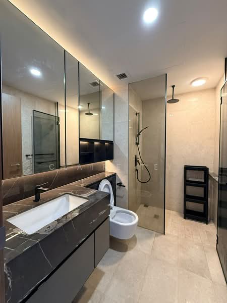 The Atelier, 2 Makeway Avenue, 1 Bedroom, 549 sqft, Condominium For Rent, by Claire Tey, 500211612 - Bathroom - PropertyGuru.com.sg