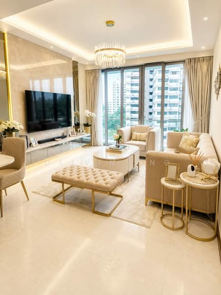 Cairnhill Crest, 8 Cairnhill Circle, 2 Bedrooms, 1,206 sqft, Condominium For Sale, by Delvin Ong, 500211640 - Living Room - PropertyGuru.com.sg