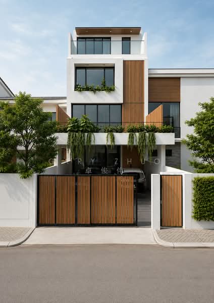 💎SSPROPERTY💎Brand New Freehold Inter Terrace | 5 Ensuite Bedrooms | Upper Thomson | District 20, , 5 Bedrooms, 7,300 sqft, Terraced House For Sale, by Gary Zhuo 卓俊伟, 500211655 - Exterior - PropertyGuru.com.sg