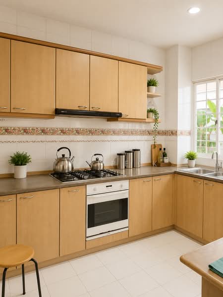 ❤️Spacious Terrace near a Park and MRT❤️, , 5 Bedrooms, 1,615 sqft, Terraced House For Sale, by JAY PECK, 500211690 - Kitchen - PropertyGuru.com.sg